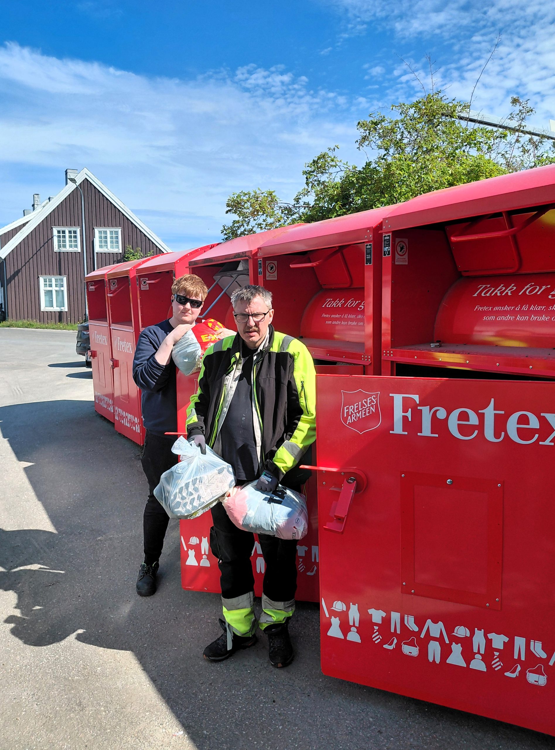 Fretex Roks Inko AS og Fretex i samarbeid for miljøet | Inko AS
